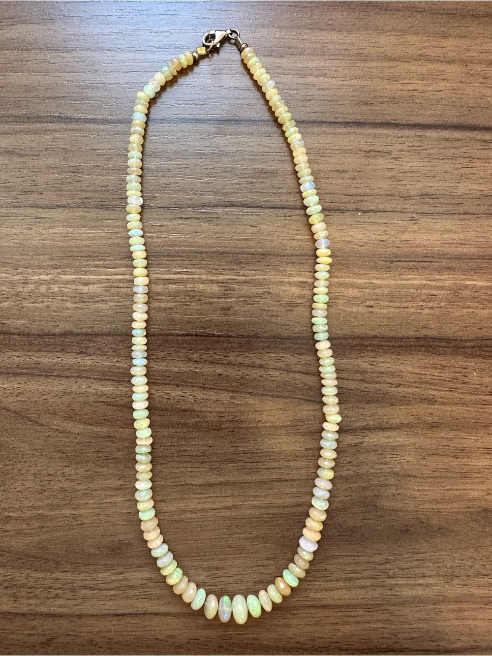 Ethiopian Opal Beaded Necklace